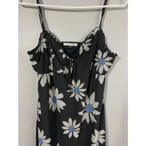 American Eagle AE Floral Daisy Mesh Midi Slip Dress Large Preppy Spring Summer thumbnail 11