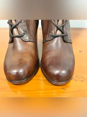 Frye Parker Lace Up Victorian Brown Real Leather Tall Knee High HeelBoots Sz 9.5 thumbnail 7
