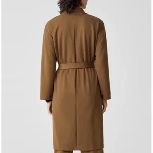 Eileen Fisher Flex Ponte Belted Jacket Cardigan Hazel Brown S thumbnail 16