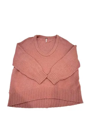 Free People Brookside Tunic Sweater Pink Small thumbnail 3