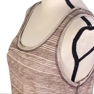 PRANA beige and brown “Kiely Sleeveless Tunic Tank Top” in size Small. EUC thumbnail 5