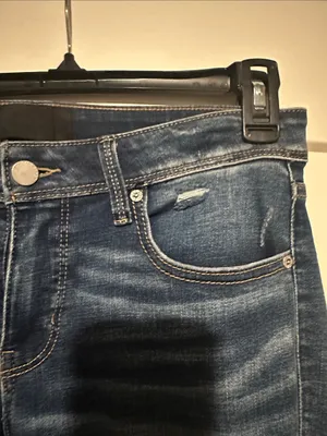 Buckle Black Slim Fit Dark Blue Stretch Jeans thumbnail 3