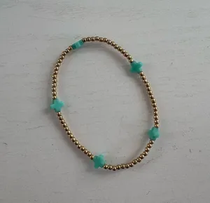 Small crossed ENewton Egirl Bracelet thumbnail 1