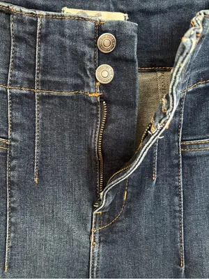 We The Free Jayde Flare Jeans Super High Rise Retro Inspired Size 26 thumbnail 11