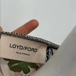 Loyd/Ford Plam Spring Women's Long-Sleeve Lace Floral Sheer Blouse Size L thumbnail 2