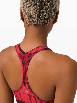 LULULEMON Cool Racerback II Nulu *Game Day in Game Day Red Black Multi Sz. 4 thumbnail 7