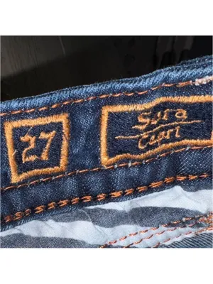 Rock revival sora capri crop cropped Women’s Blue Jeans denim thumbnail 6