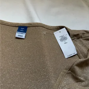 Zara Shimmering Gold Top thumbnail 6