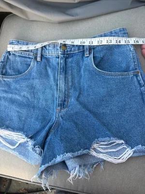Wrangler denim shorts HI BELLS size 30 thumbnail 7