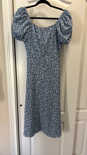 Shein Maxi Dress Floral thumbnail 2