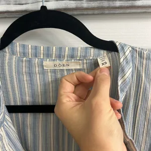 Doen Lorena Dress in Monte Isola Stripe thumbnail 8