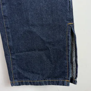 Lioness Alabama Split Hem Dark Wash Straight Leg‎ Denim Jeans Size XS thumbnail 7