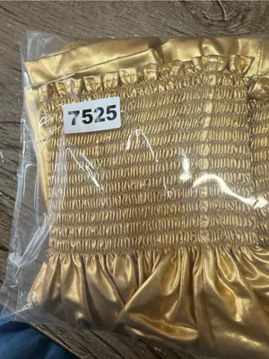 Queen of Sparkles gold Hannah Shimmer Skirt small thumbnail 4