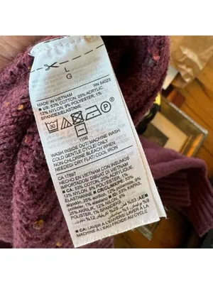 Old Navy Purple Long Sleeve Sweater Size Large thumbnail 3
