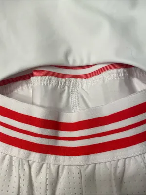 Avia Womens Tennis Dress L 12-14 White Red Striped Pleated Mini Skort thumbnail 9