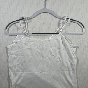 Victoria’s Secret Women’s White Cami Tank Top Size Large Adjustable Straps thumbnail 10