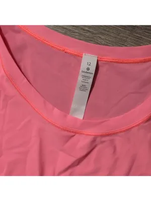 Lululemon Coral Pink Tank Top Size 12 thumbnail 3