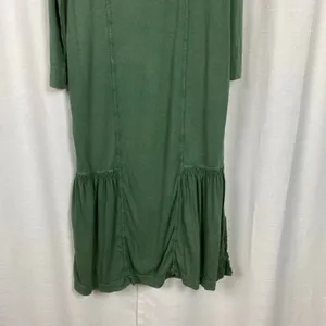 Anthropologie Daily Practice Green Hooded Maxi Dress Sz.XS thumbnail 13