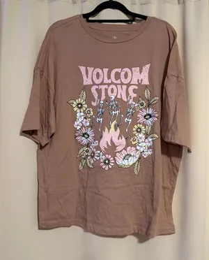 Volcom Stone Oversized Short Sleeve Tee Size Small thumbnail 1