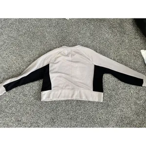 Danskin Tan and black Colorblock Crew Neck long sleeve sweatshirt M thumbnail 11