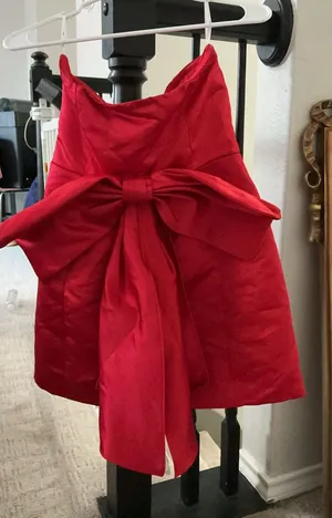 Lulus red hoco dress thumbnail 1