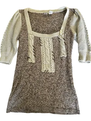 BKE Y2K Short Sleeve Sweater thumbnail 1