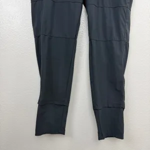 Rafaello Rossi Candy Pants Womens Size 38 M Dark Grey Elastic Waist Zipper 32x29 thumbnail 3