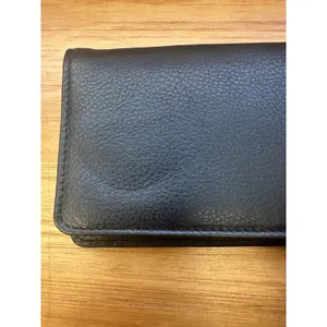 Checkered Black & White Design‎ Leather Checkbook Cover thumbnail 8