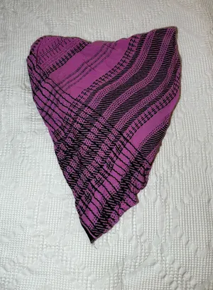 Free People Bandana Top in Black and Purple thumbnail 1