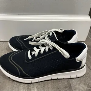 Vionic Fresh Riley Lace Up Navy Blue Sneakers thumbnail 6
