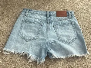 HIDDEN Denim Jean Shorts, Size X-Small thumbnail 3