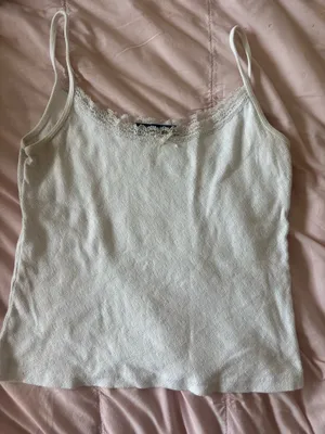Brandy Melville Tank White Heart thumbnail 2