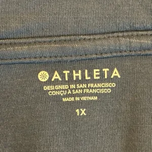 Athleta Women's  Blue Hoodie Sweater thumbnail 3