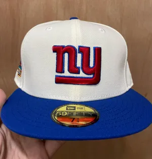 Myfitteds New York giants Super Bowl patch size 7 1/4 59fifty brand new in store exclusive thumbnail 2