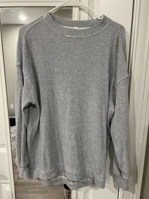 Grey Aerie Crewneck Sweatshirt Oversized thumbnail 2