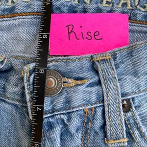 ‎American Eagle Blue Jean Cutoff Distressed 26 thumbnail 8