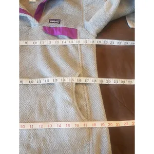 Patagonia Women's Sweater Sz Medium fleece Cozy Gorpcore Outdoor Hiking Skiing thumbnail 13