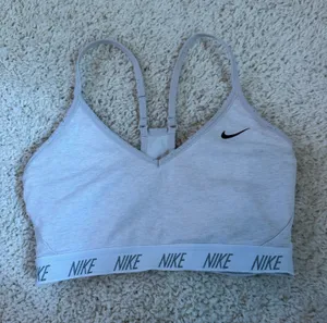 White Nike Bra thumbnail 1