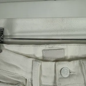Mother Denim‎ The Tripper Ankle Fray Unfairest of Them All White Jeans Womens 24 thumbnail 5