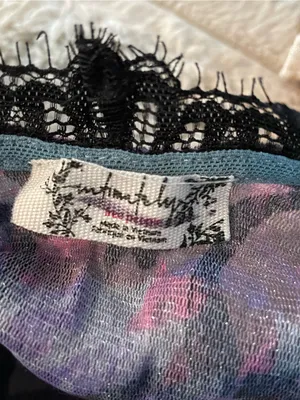 Free People Womens Velvet Burnout Mini Dress Medium Purple Floral Lace Y2K Fairy thumbnail 4