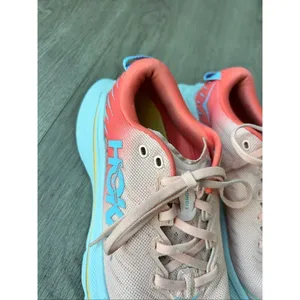 Hoka One One Bondi X Running Shoes Sz 8 Women Orange thumbnail 2