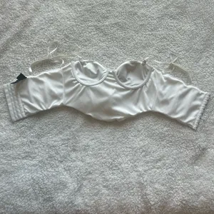 Windsor White Rhinestone Corset Top thumbnail 2