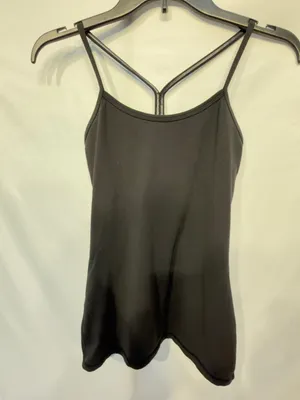 Lululemon Power Y Tank Top - in Black -Size 6 thumbnail 8