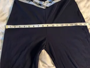 Women's y2k sweatpants lounge jersey bottoms in navy blue thumbnail 9