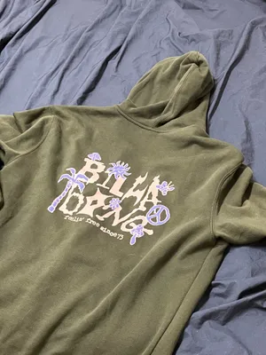 green oversized zip up billabong thumbnail 5