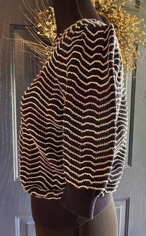 Loft puff 3/4 sleeve sweater women’s size small NWT thumbnail 1