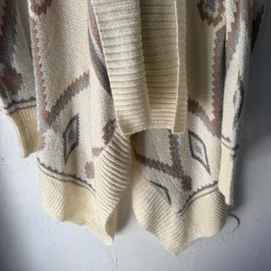 Roxy Aztec Southwestern Geometric Print Waterfall Cardigan Sweater‎ Size S thumbnail 7
