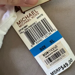 Vintage Y2K Michael Kors Bow Front Scoop Neck Top thumbnail 5