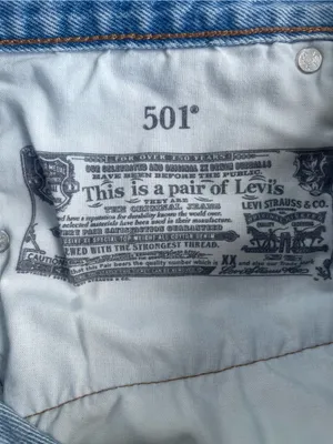 Levi’s 501 High Rise Shorts, Size 28 thumbnail 6