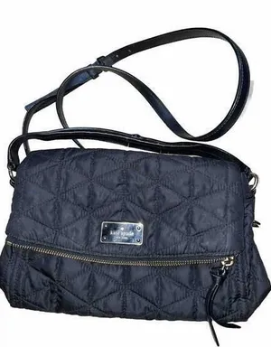 Kate Spade‎ Blake Avenue Miri Quilted Black Shoulder Bag Y2K Bratz New York thumbnail 1